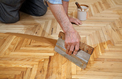 wooden flooring in fareham